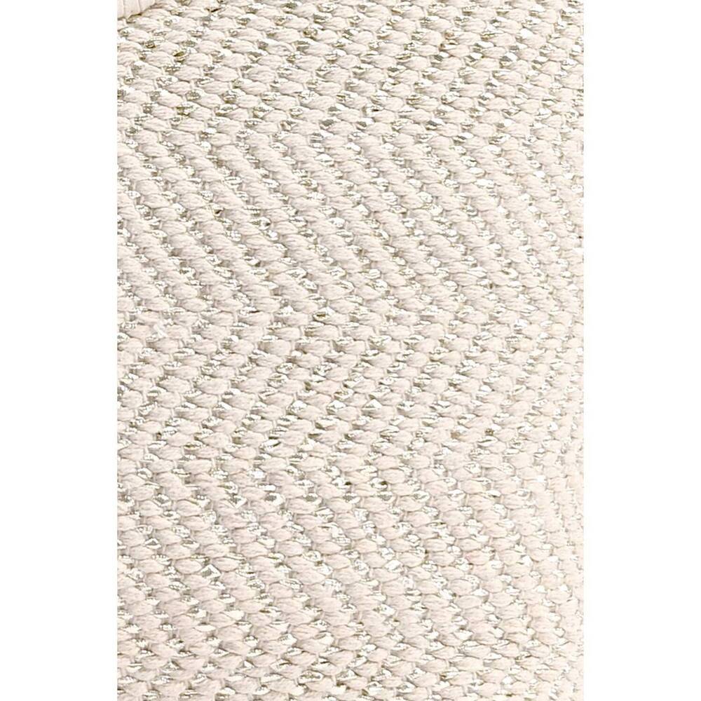 NEW AMERICA & BEYOND womens birch lurex durrie cane handle hand woven tote beach - Picture 5 of 5